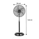 thumbnail image 4 of Ventilador 55 cm / 22" Malla Metálica Pedestal 95W Tefal, 4 of 5