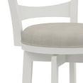 thumbnail image 6 of Hillsdale Furniture Elliott Wood Counter Height Swivel Stool, White, 6 of 11