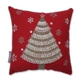 thumbnail image 1 of Pillow Perfect 624471 12 in. Pays Maison Arbre Jeter Oreiller - Rouge, 1 of 3