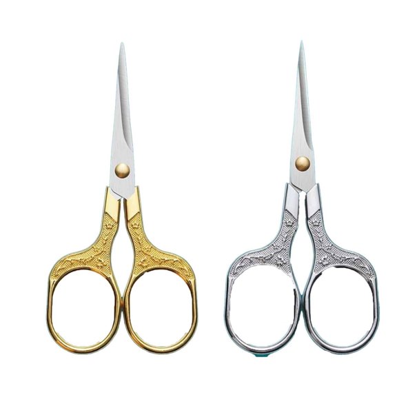 FACEGA Embroidery Scissors,Multi-Functional Tool Safety Scissors,Sharp Blade Craft Scissors,Precise Trimming Small Scissors,