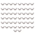 thumbnail image 1 of 50Pcs Wing Nuts Assortment Kit 304 Stainless Steel Nut Replacement DIN 315 Hardware PartsM5, 1 of 5