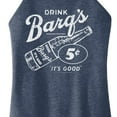 thumbnail image 3 of Barq's - Iconic Drinks & Beverages - It's Good 5 Cents - Juniors High Neck Tank Top, 3 of 5