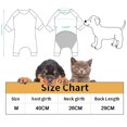 thumbnail image 2 of Dog Pajamas for Small Dogs Soft Puppy Onesie Cat Jumpsuit Comfortable Pet Clothes (Elephant) - M, 2 of 6