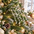 thumbnail image 5 of Christmas Tree Hanging Crystal Drop Ornaments, Clear Acrylic Bead Branches, Sparkle Icicle Decor for Xmas Tree, Mantel, Winter Wedding & Party Decorations, 5 of 6