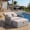 Gray, variant on UDPATIO Furniture Set 3 Pieces Patio Rattan Wicker Chairs,Patio Porch Outdoor Furniture Set with Chairs,NA