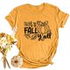 thumbnail image 5 of Blusa de Manga Corta Con Estampado de Cuello Redondo Informal Para Mujer Odeerbi ODB181521, 5 of 6