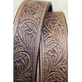 thumbnail image 5 of Tony Lama Women's Layla Leather Belt Brown 40, 5 of 6