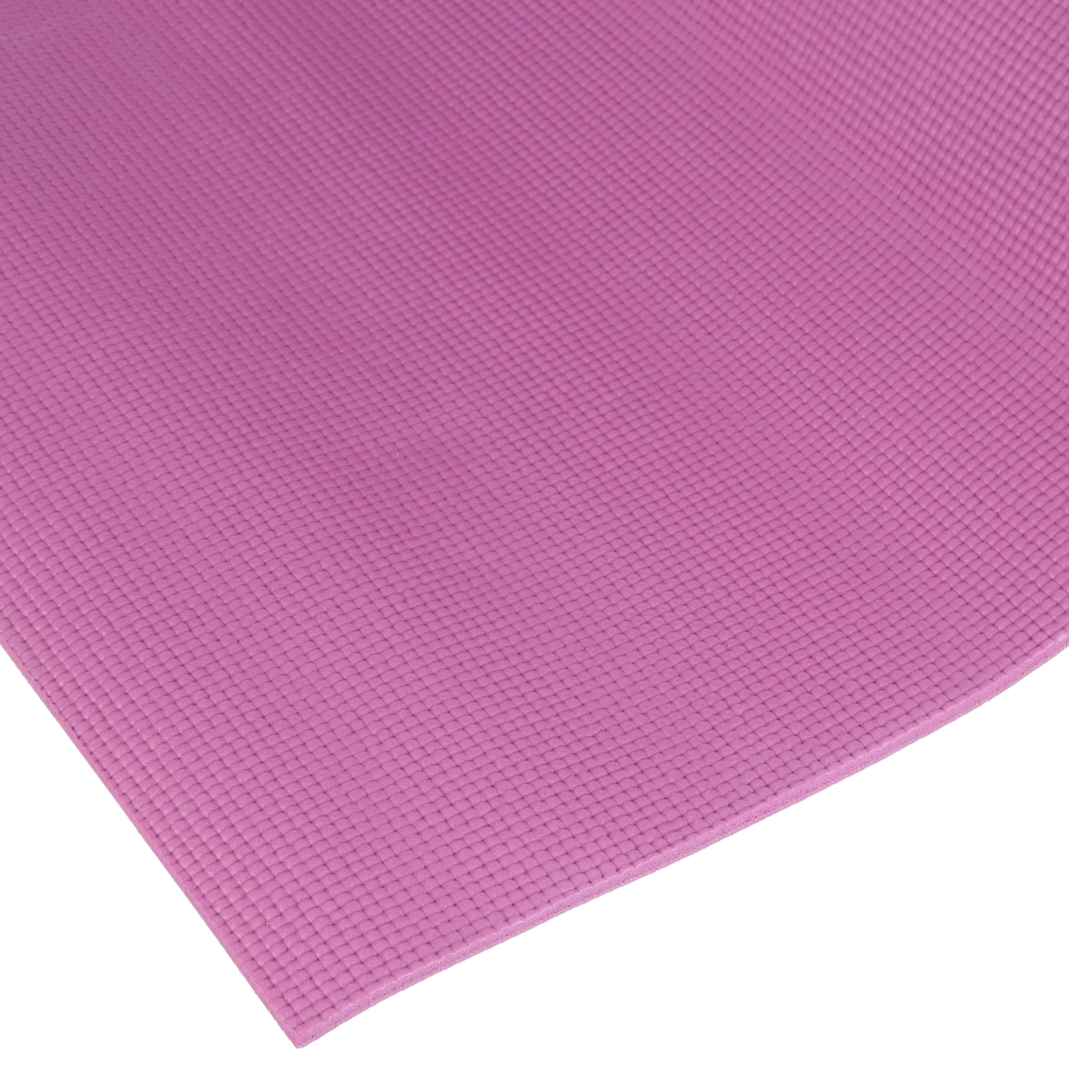Yoga Direct Deluxe 1/4" Yoga Mat, Dark Lavender