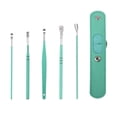 thumbnail image 2 of Fiudx Kit de Limpieza de Oídos, Juego de Herramientas de Acero Inoxidable para La Eliminación de Cerumen, Solución Portátil para La Limpieza de Oídos, Diseño Fácil de Usar, Ideal para Viajes En Casa,, 2 of 3