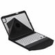 thumbnail image 5 of Funda con teclado vertical para tableta, tapa trasera magnética transparente, teclado Bluetooth desmontable con portalápices, color negro, 5 of 14
