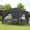 Black, variant on Pop Up Canopy Tent 10x10, Instant Outdoor Gazebo with Removable Sidewalls, Portable Shade Shelter with 4 Sand Bags & Carry Bag for Patio, Party, Beach, Camping, Gray