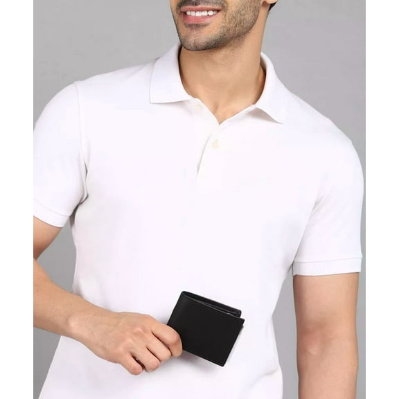 Genuine Leather Slim Bifold Wallets For Men - Mens Wallet RFID Blocking Holiday Gifts For Men