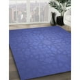 thumbnail image 3 of Ahgly Company Machine Washable Indoor Rectangle Transitional Light Slate Blue Area Rugs, 2' x 5', 3 of 7