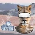thumbnail image 4 of (2 Pack) 3D Cat Animal Face Ski with Ears for Outdoor Music Festivals Raves Halloween Parties and Winter Sports, 4 of 4