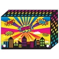 thumbnail image 2 of ASH90400 - Super City Index Card Boxes 4X6in Decorated Poly by Ashley Productions, 2 of 2