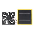 thumbnail image 3 of Kit de ventilador de Panel Solar ANGGREK 5W 12V para gallineros, 3 of 8