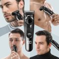 thumbnail image 2 of Tondeuse Électrique 5 en 1 pour Hommes, Sans Fil, Rechargeable, Machine de Coupe des Poils du Corps Entier, 2 of 8