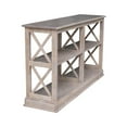 thumbnail image 3 of International Concepts Hampton 60" Console Table in Washed Gray Taupe, 3 of 7