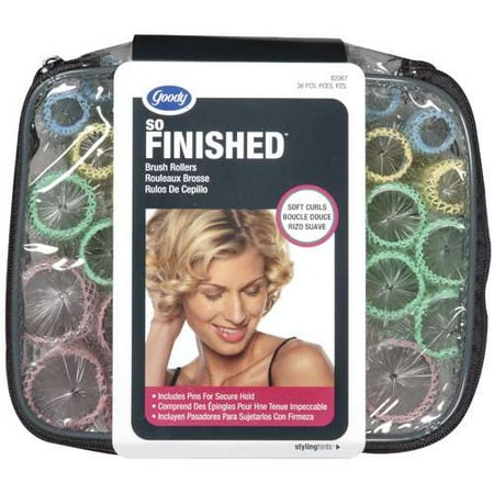 Goody Brush Rollers, Mega Pack, 36 Count