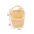 thumbnail image 5 of LOVEVER Rattan Woven Wicker Picnic Baskets | Little Red Riding Hood Basket for Kids | Hand Woven Wicker Great for Easter Basket | Storage of Plastic Cheap Easter Eggs Candy Gift Wedding B, 5 of 5