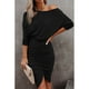 thumbnail image 3 of Vestido ajustado a la cadera,Vestido ajustado a la cadera Vestido cruzado hecho para durar, 3 of 6