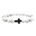 thumbnail image 4 of Birdeem Natural Stone Black Elastic Thread Bracelet Natural Stone Black Elastic Thread Bracelet, 4 of 5