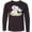 AB-Black, variant on Inktastic Cute Elephants with Flowers Long Sleeve Youth T-Shirt