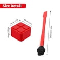 thumbnail image 3 of Reusable Silicone Woodworking Glue Roller with Tray - Carpenter’s Paint Application Tool Container, 3 of 9