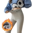 thumbnail image 1 of Forro Polar Para Mujer, Mallas Gruesas Elásticas De Cintura Alta, Pantalones De Yoga Cálidos Térmicos Para Invierno, Pantalones Para Senderismo Y Correr Vogacara HA046738-04, 1 of 6