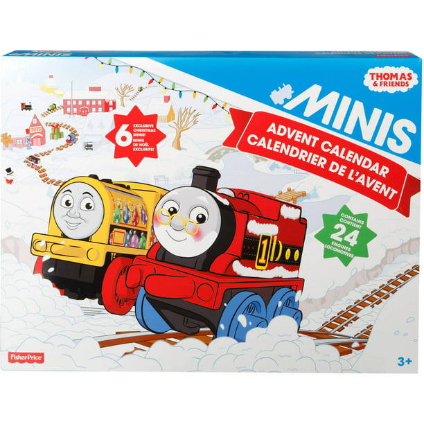 Thomas Friends Minis Holiday Themed Advent Calendar Walmart
