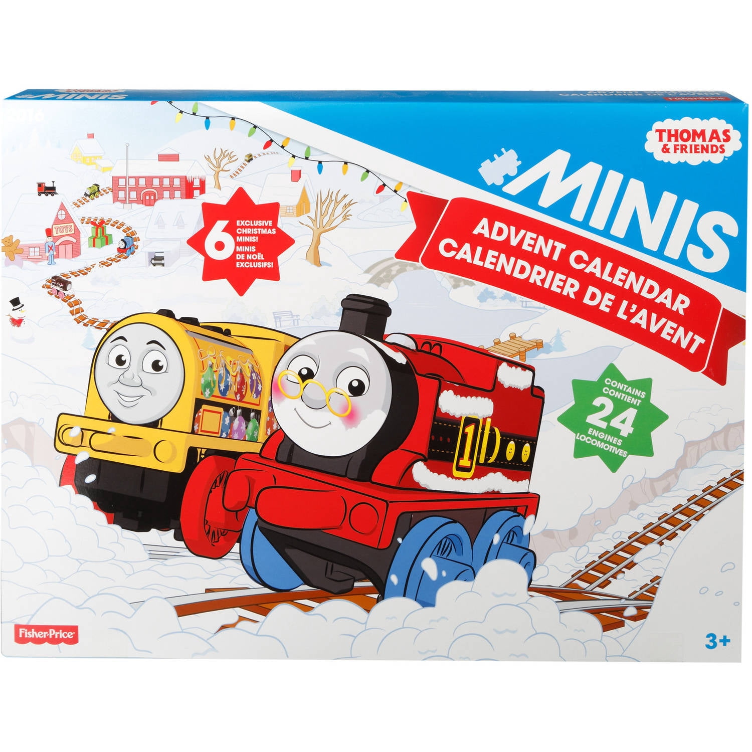 Thomas & Friends MINIS Holiday-Themed Advent Calendar - Walmart.com Thomas & Friends MINIS Holiday-Themed Advent Calendar - Walmart.com