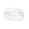 thumbnail image 4 of DOLITY Hamster Sand Bath Box Clear Lid Hamster Bathtub for Chinchilla Ferret Gerbil Large Clear, 4 of 8
