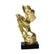 thumbnail image 3 of Escultura de pareja besándose, estatua de pareja besándose, figura de amor, adorno para chimenea Dorado, 3 of 9
