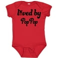 thumbnail image 3 of Inktastic Loved by Pop Pop Boys or Girls Baby Bodysuit, 3 of 5