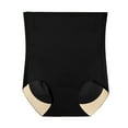 thumbnail image 5 of Body Shaper Tummy Control, Prolriy Womens Casual Womens Midriff Body Shaping Pants Large Siz Tight Body Beauty Abdominal Pants Activity Shorts Seamless Womens Underwear Black L, 5 of 9