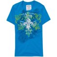 thumbnail image 1 of Aeropostale Mens Aero 1987 bordado gráfico playera, azul, grande, 1 of 1