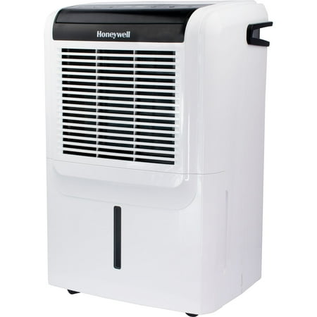 Honeywell - 50 Pint Dehumidifier with Built-In Drain Pump - White