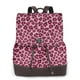 thumbnail image 1 of Balery Rose Leopard Print Mochila de Cuero para Mujeres, Gran Capacidad, Bolsa de Viaje Multifuncional, Mochila de Cuero y Bolsa de Hombro para Mujeres, 1 of 4