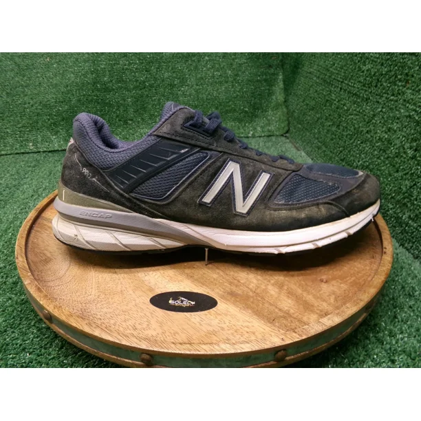 New Balance Mens 990V5 Made USA Navy Blue Suede M990NV5 Sneakers Shoes Size 13 D