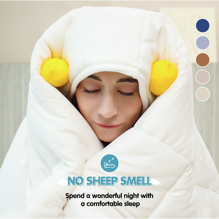 Woolino Wool Comforter, King | 100% Natural Australian Wool Comforters | Comforters from Woolino