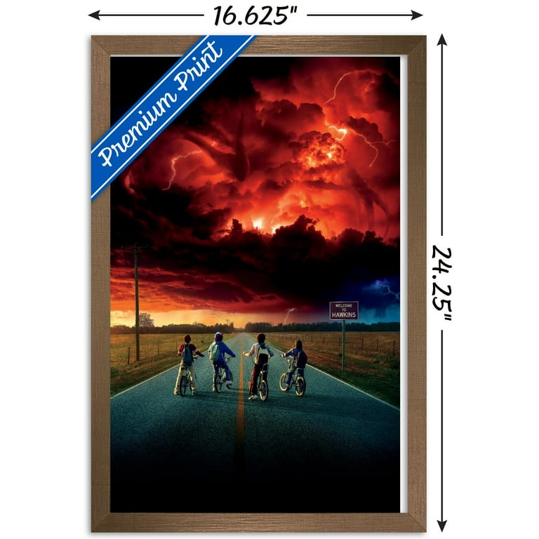 Netflix Stranger Things: Season 2 - Key Art Wall Poster, 14.725