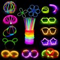thumbnail image 1 of 100 piezas de accesorios brillantes Mini palo de brillo colorido desechable para accesorios de Festival, 1 of 9