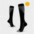 thumbnail image 2 of Fashion Compression Socks for Women Men Color Pattern Gradation Colour Mixture Nylon Crew Socks 50% off Clearance!, 2 of 3
