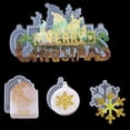 thumbnail image 2 of Christmas Santa Listing Decoration Mold Resin Mold for Pendant Jewelry Making, 2 of 3