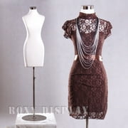 Female Jersey Form Mannequin Dress Form Display #F01C+BS-04