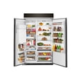 thumbnail image 3 of KitchenAid KBSD608EBS - Refrigerator/freezer - side-by-side with water dispenser, ice dispenser - built-in - niche - width: 47.6 in - depth: 24 in - height: 83.5 in - 29.5 cu. ft - black stainless steel, 3 of 3