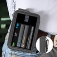 thumbnail image 6 of Case for Tandem t:Slim X2 Insulin Pump, Form-Fit Cover [Built-In Screen Protection] and [Rotating Metal Belt Clip] - Black Vegan Leather, 6 of 8