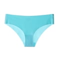 thumbnail image 4 of yunLCZ Women's Cotton Underwear High Waist Women’s Seamless Bikini Panties Soft Stretch Invisibles Briefs No Show Hipster Underwear Wasit Hipster Brief Panties for Ladies, 4 of 4