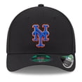 thumbnail image 2 of Men's New Era  Black New York Mets Player Replica 9FORTY Adjustable Hat, 2 of 6