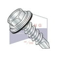 thumbnail image 3 of #14 x 5" Self-Drilling Screws | Unslotted | Hex Washers Head | Steel | Zinc | Bonded Neoprene Washer (Quantity: 200), 3 of 3